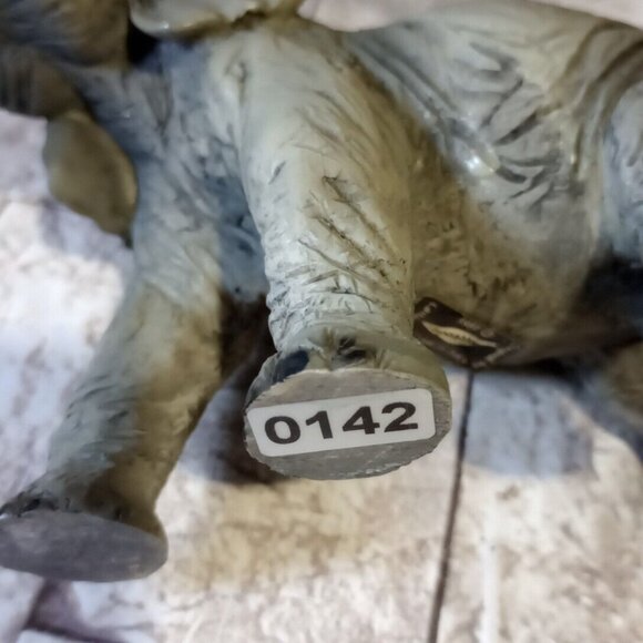 Castagna Original Elaphant Standing Figurine Trunk Up Made In Italy 1988 Vtg - Picture 9 of 9